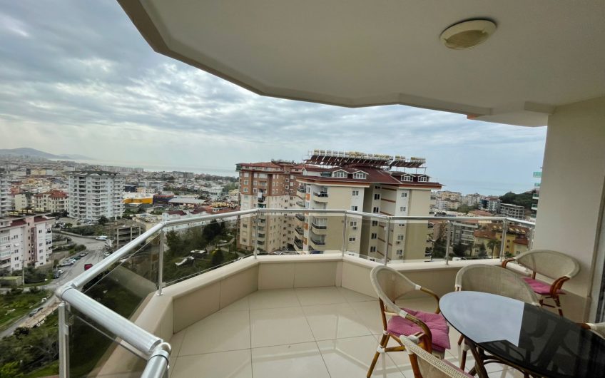 4+1 APARTMENT WITH SEA VIEW INSIDE COMPLEX IN CIKCILLI