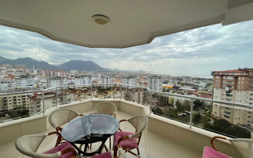 4+1 APARTMENT WITH SEA VIEW INSIDE COMPLEX IN CIKCILLI